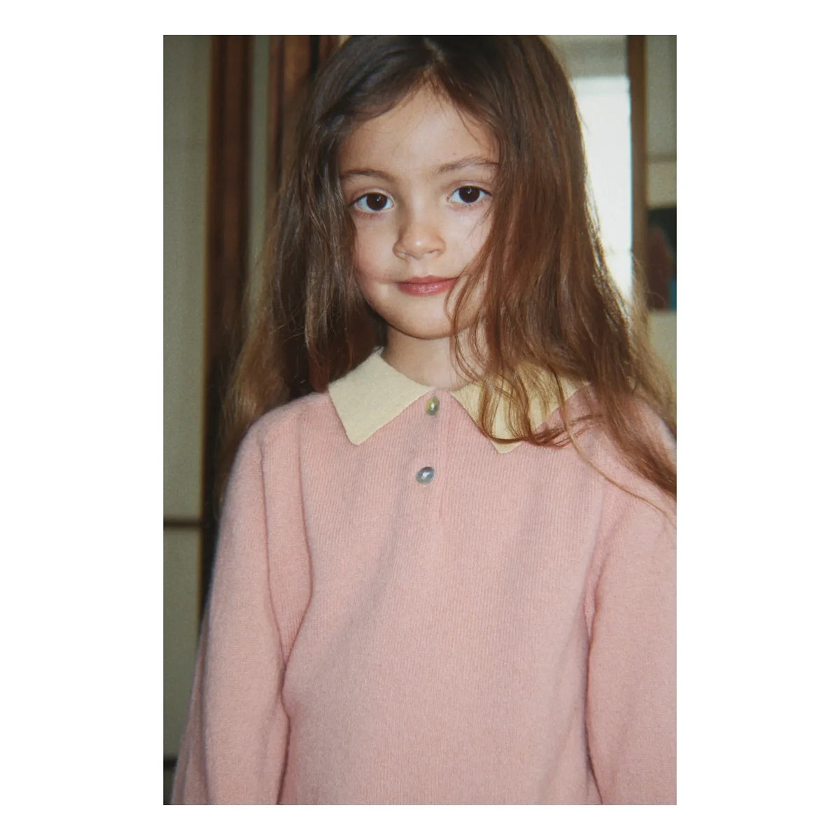 Konges Sløjd - Basi Wool Polo Shirt | Pink