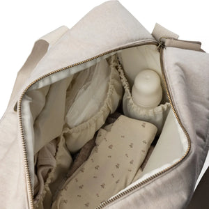 Sebra - On-the-Go Diaper Bag | Beige
