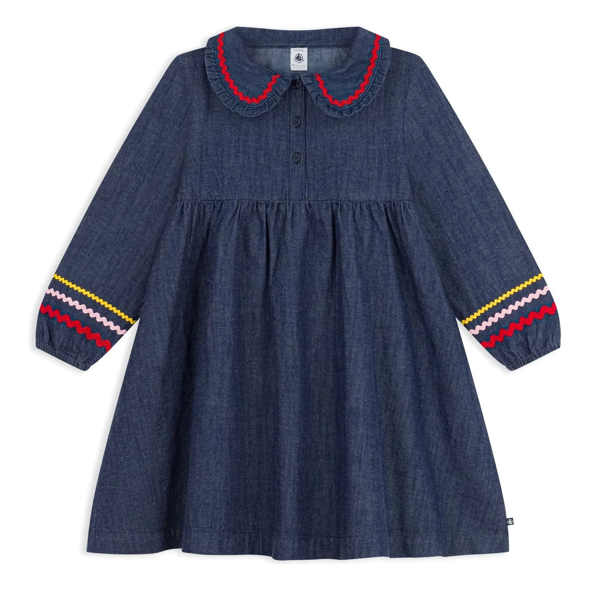 Petit Bateau - Denim dress | Blue