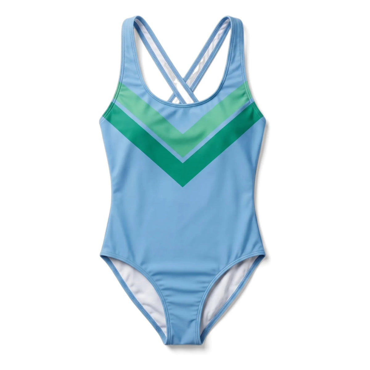 Finger in the nose - Olivia Backless Swimsuit | Light blue