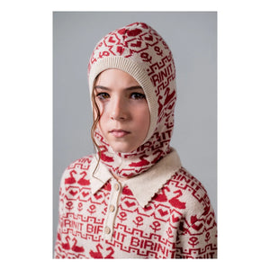birinit - Merino Wool Duck Hoodie | Burgundy