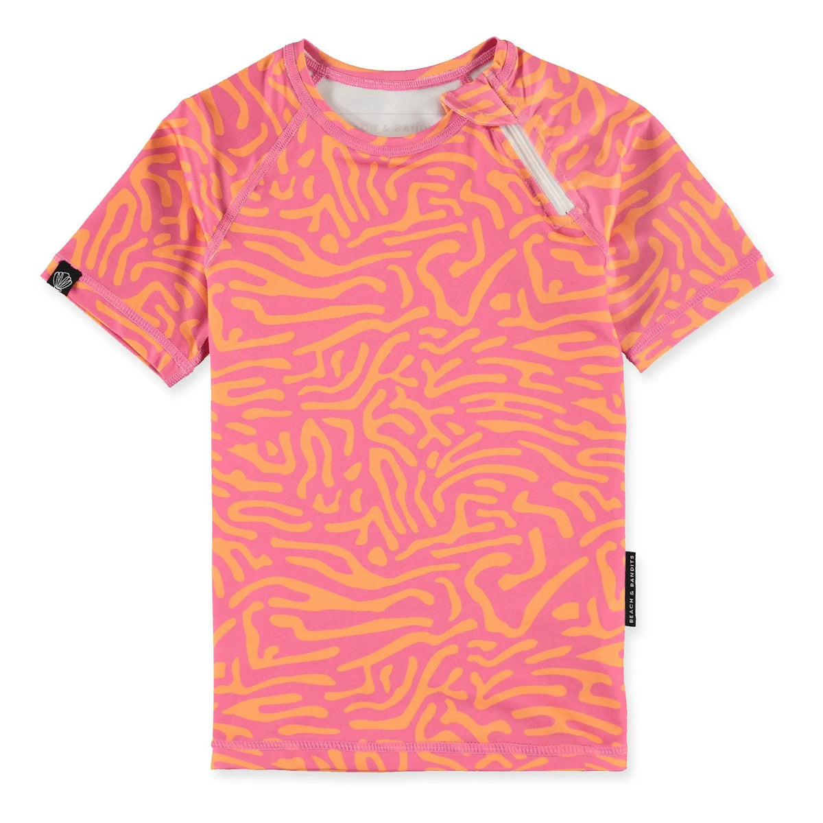 Beach & Bandits - Coral Anti-UV T-Shirt | Orange
