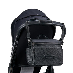 Bababing Isla Cross Body Changing Bag/ Stroller Organiser - Black-Changing Bags-Black- | Natural Baby Shower