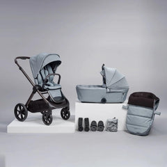 Bababing Raffi MKII Pushchair & Carrycot - Duck Egg-Stroller Bundles-Duck Egg- | Natural Baby Shower