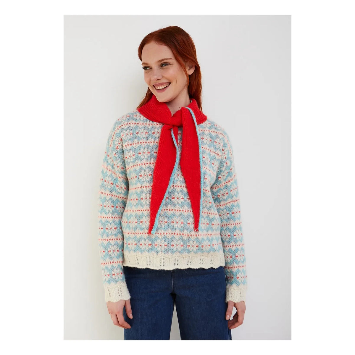 Dr Bloom - Cowboy Wool Sweater | Red