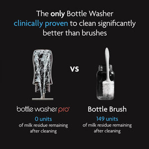 Baby Brezza Bottle Washer Pro - Black & White-Bottle Cleaners-Black & White- | Natural Baby Shower