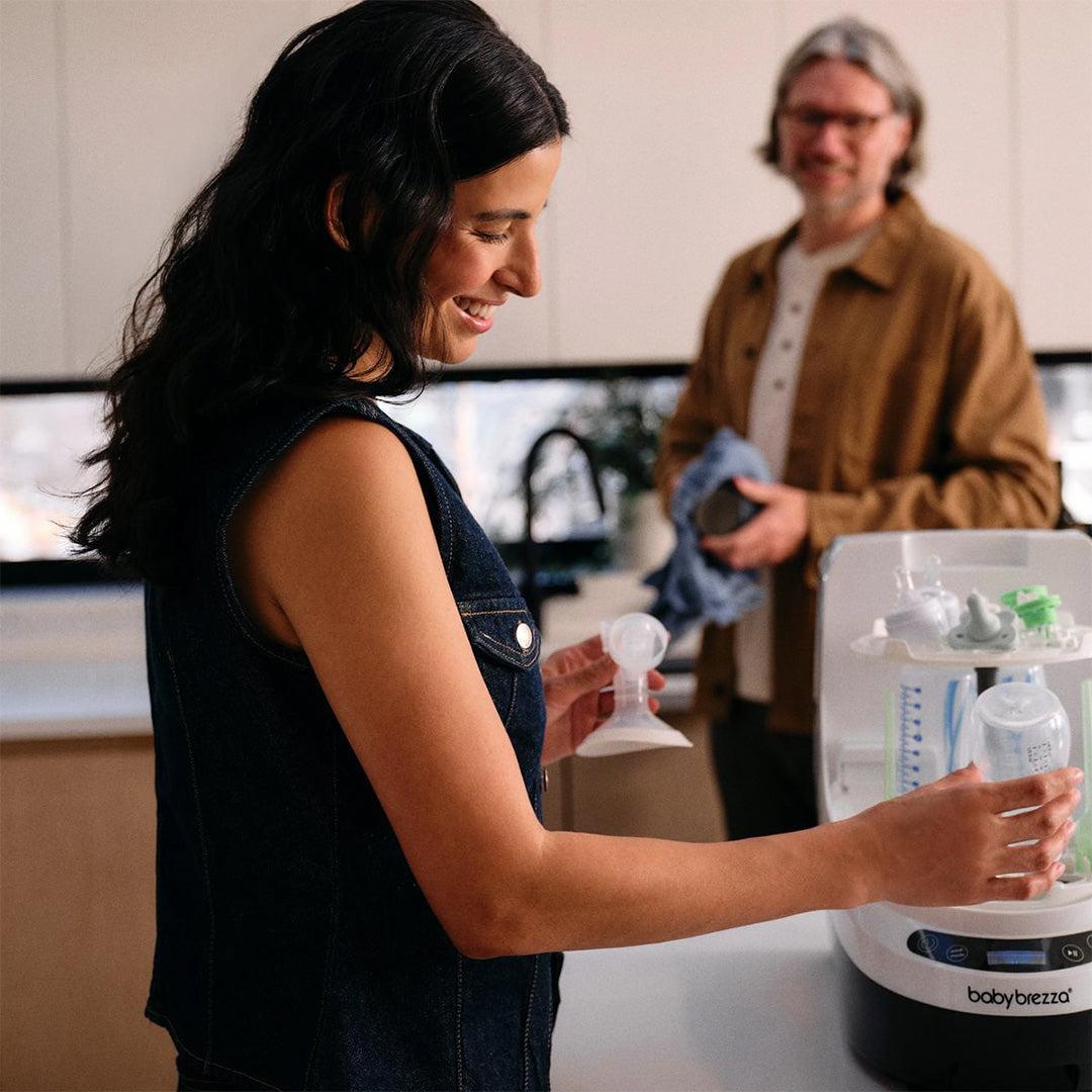 Baby Brezza Bottle Washer Pro - Black & White-Bottle Cleaners-Black & White- | Natural Baby Shower