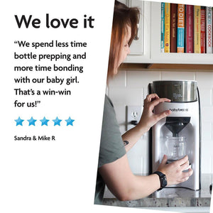 Baby Brezza Formula Pro Advanced - Black & White-Bottle Prep Machines-Black & White- | Natural Baby Shower