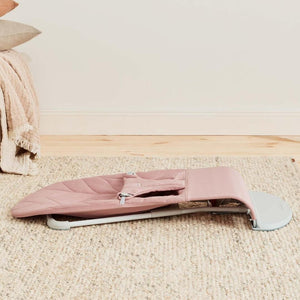 BabyBjörn Bliss Woven Petal Quilt Baby Bouncer - Dusty Pink-Baby Bouncers-Dusty Pink- | Natural Baby Shower