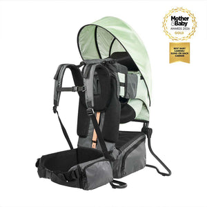Babymoov Moov & Hike Baby Carrier - Sage Green-Baby Carriers-Sage Green- | Natural Baby Shower