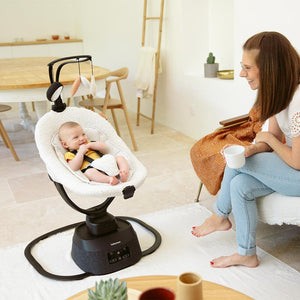babymoov Swoon Evolution Baby Electric Swing With Remote-Baby Bouncers- | Natural Baby Shower