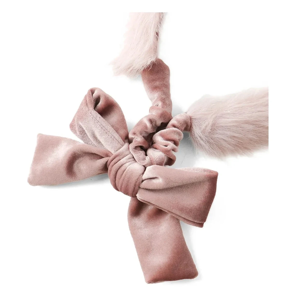 Gingersnaps - Dusty Pink Silvia Faux Fur Headband