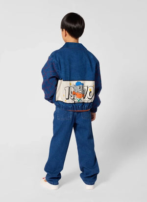 Kenzo - Puzzle Embroidered Jeans | Blue