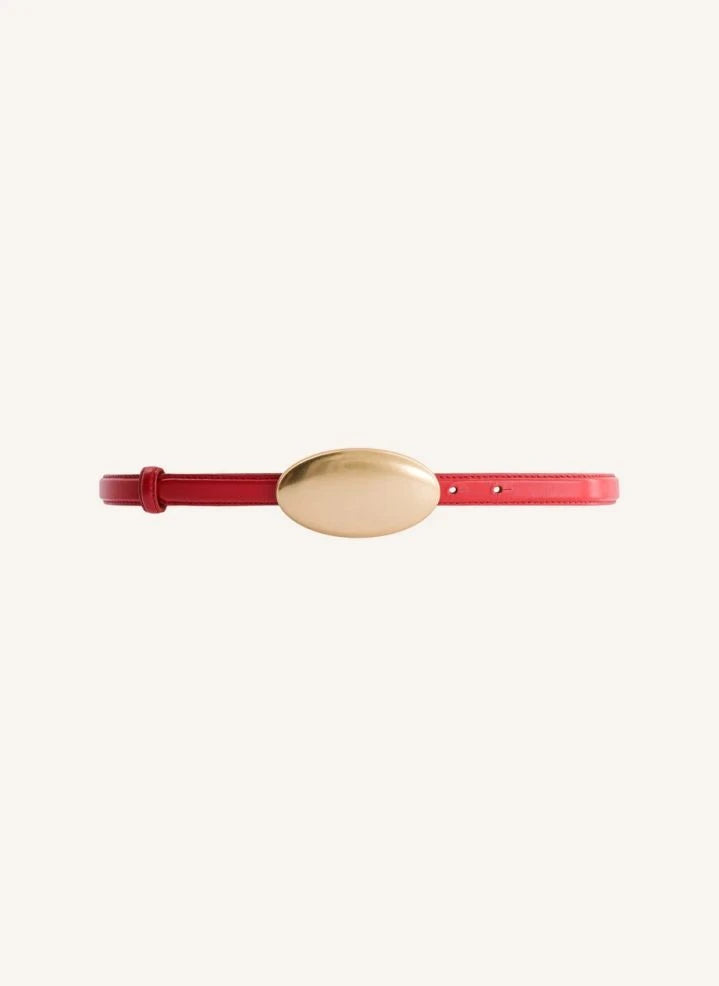Laurence Bras - Arizona Leather Belt | Red