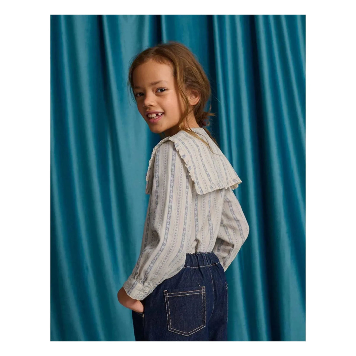 Gingersnaps - Esmeralda embroidered blouse | Cream