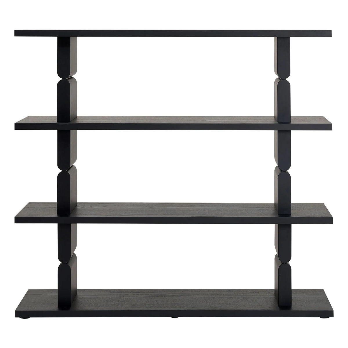 Nobodinoz - Noon Painted Wooden Bookshelf | Black