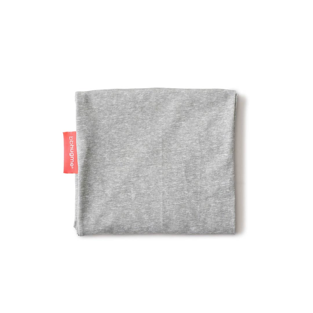 bbhugme Nursing Pillow Sleeve - Grey Melange-Nursing Pillow Covers- | Natural Baby Shower