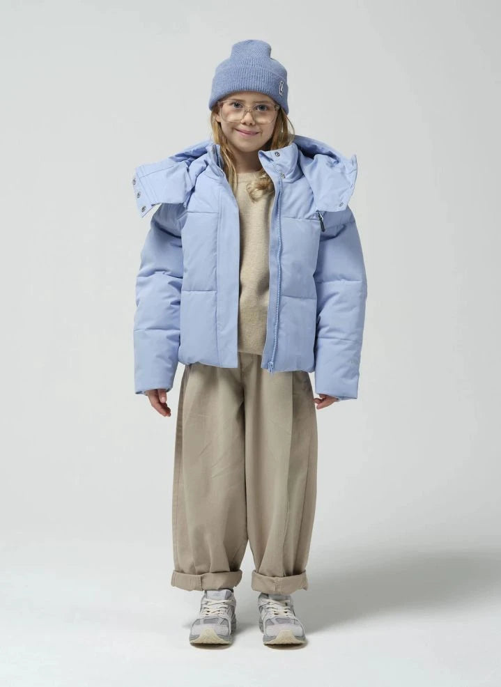 Gosoaky - Crabbie Pattie Waterproof Puffer Jacket | Light Blue