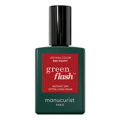 Manucurist - Green Flash Semi-Permanent Nail Polish - 15 ml | Red Velvet