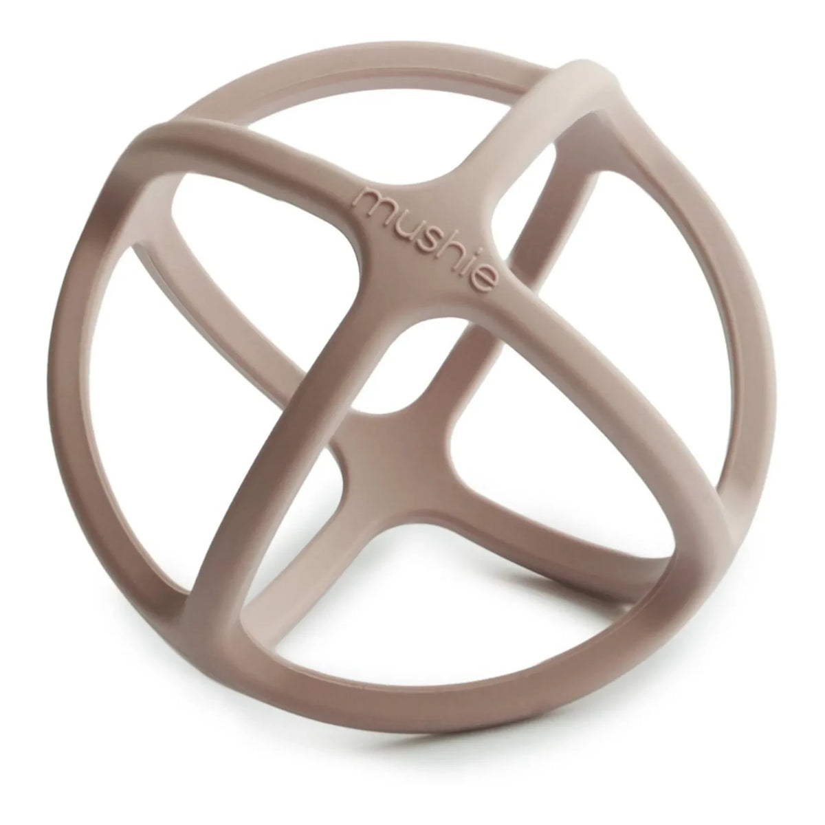 Mushie - Silicone Teething Ball | Nude