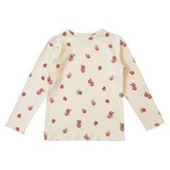 Studio Bohème - Lala Grenades Organic Cotton T-shirt | Ecru