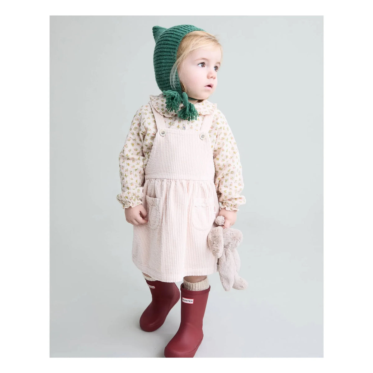 Búho - Velvet Dress | Light Pink