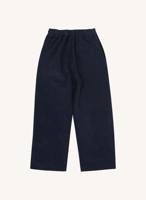 Jelly Mallow - Check Mate Velvet Pants | Navy