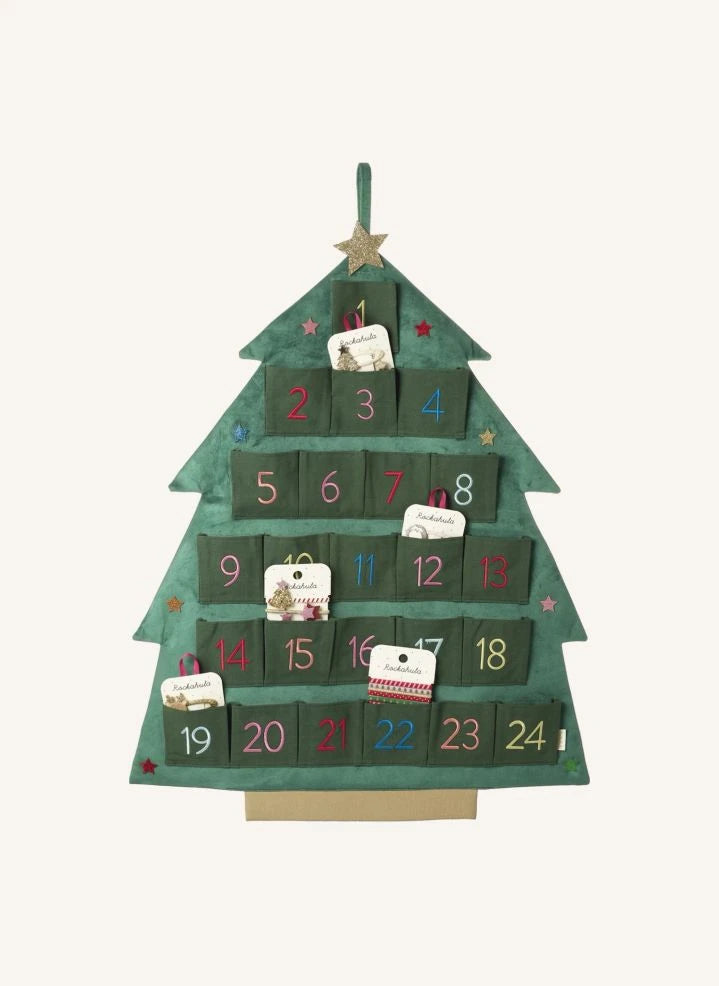 Rockahula Kids - Starry Christmas Tree Advent Calendar | Green