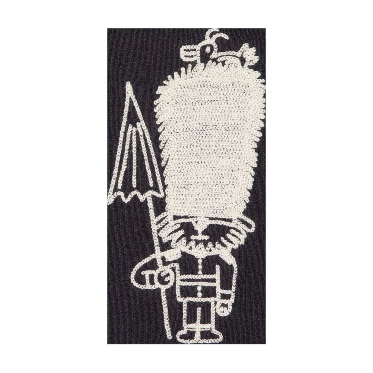 Bonton - Sweat Smily Poodle | Dark slate gray