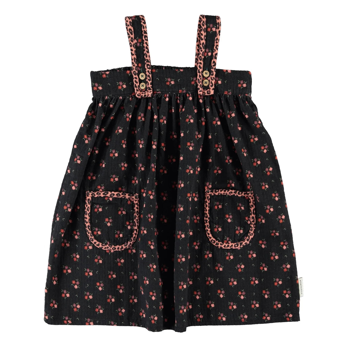 Piupiuchick - Floral Dress | Black