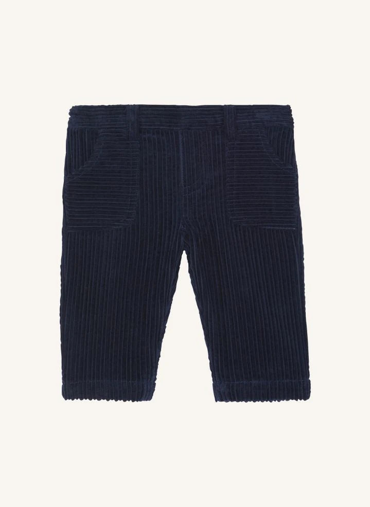 Tartine et Chocolat - Navy Velvet Baby Trousers