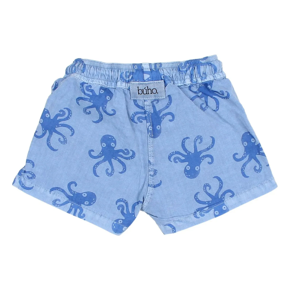 Búho - Octopus Swim Shorts Organic Cotton | Blue