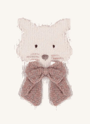 Donsje - Denna Cat Merino Wool Sweater | Light Pink