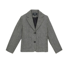 Finger in the nose - Welly Houndstooth Jacket | Black