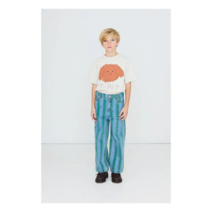 Tinycottons - Striped Denim | Green