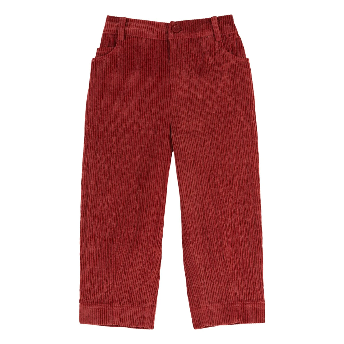 Emile et Ida - Velvet Balloon Pants | Red