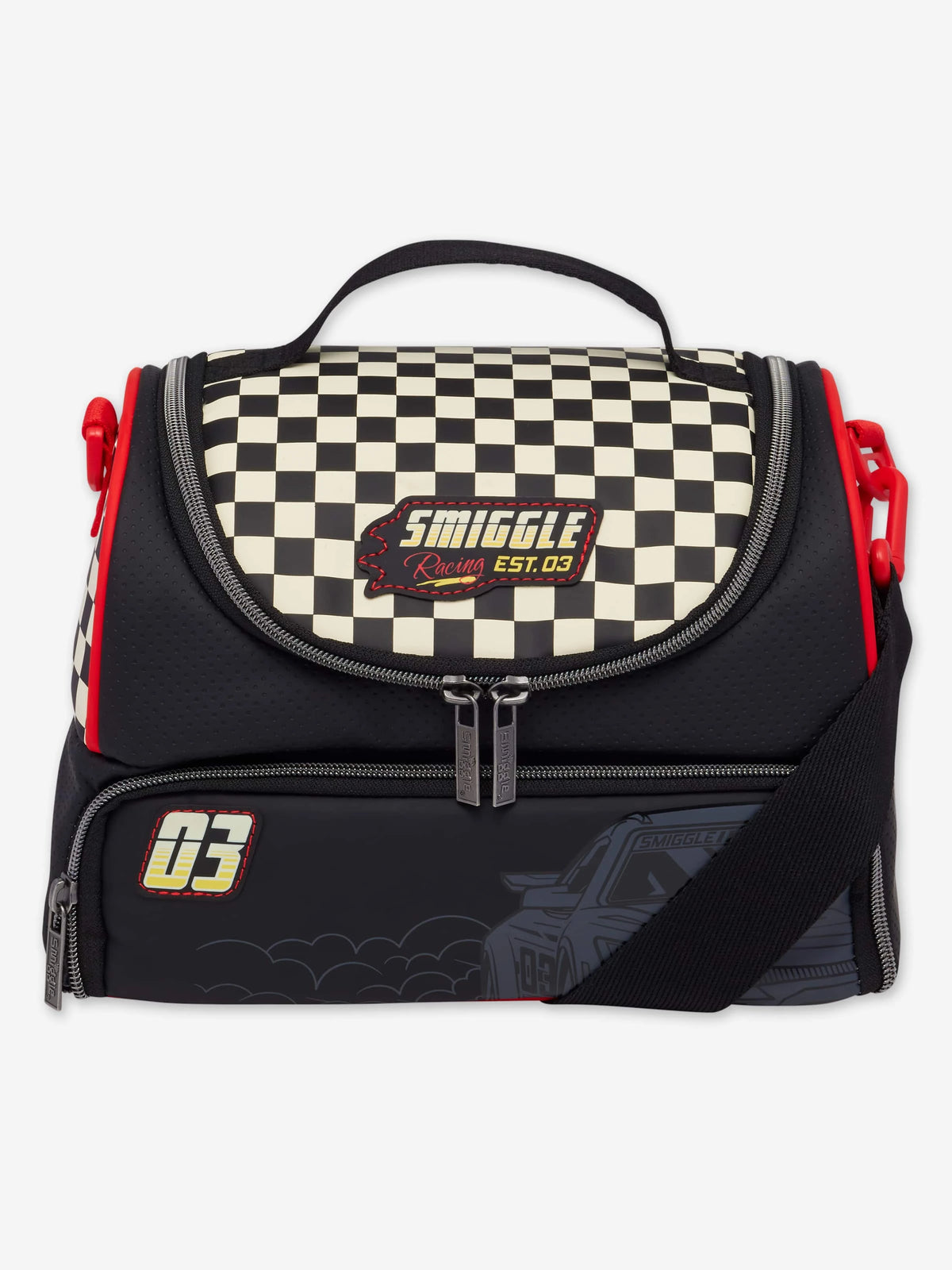 Smiggle - Pit Stop Double Layer Lunch Bag