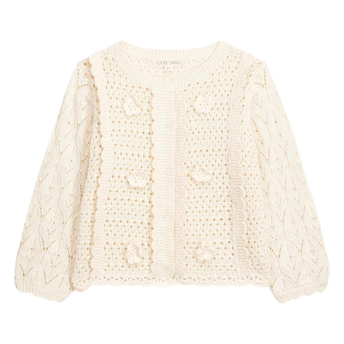 Louise Misha - Chai Ribbed Vest | Cream
