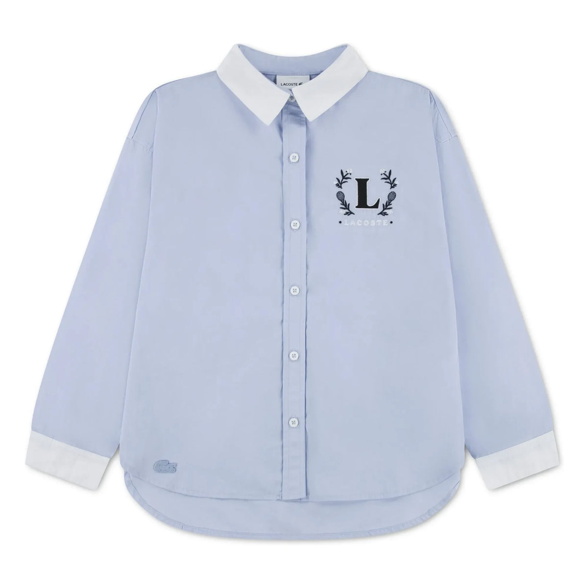 Lacoste - Shirt L Organic cotton | Light Blue