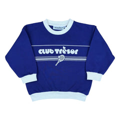 Club Trésor - Tennis Sweatshirt | Blue