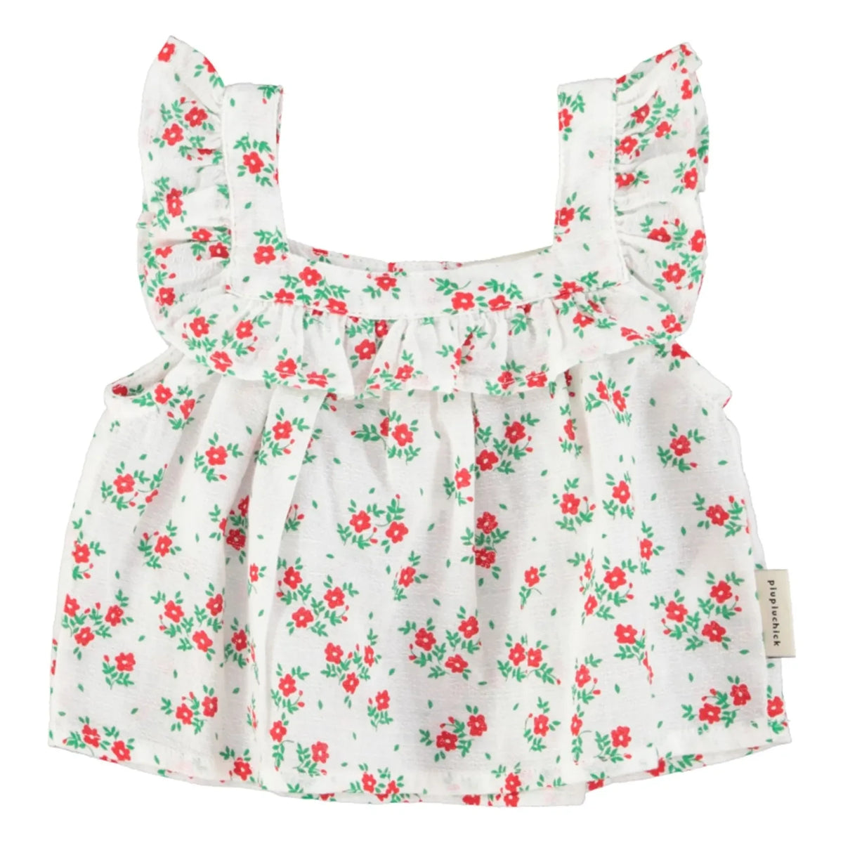 Piupiuchick - Organic Cotton Blouse | White