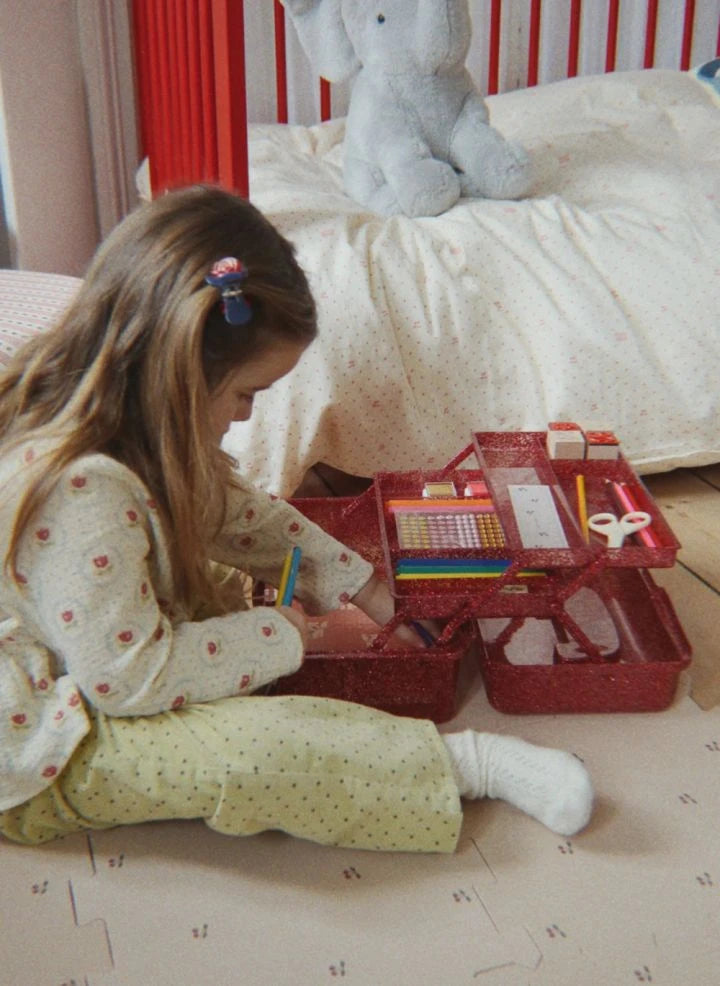 Konges Sløjd - Glitter Art and Craft Set | Pink