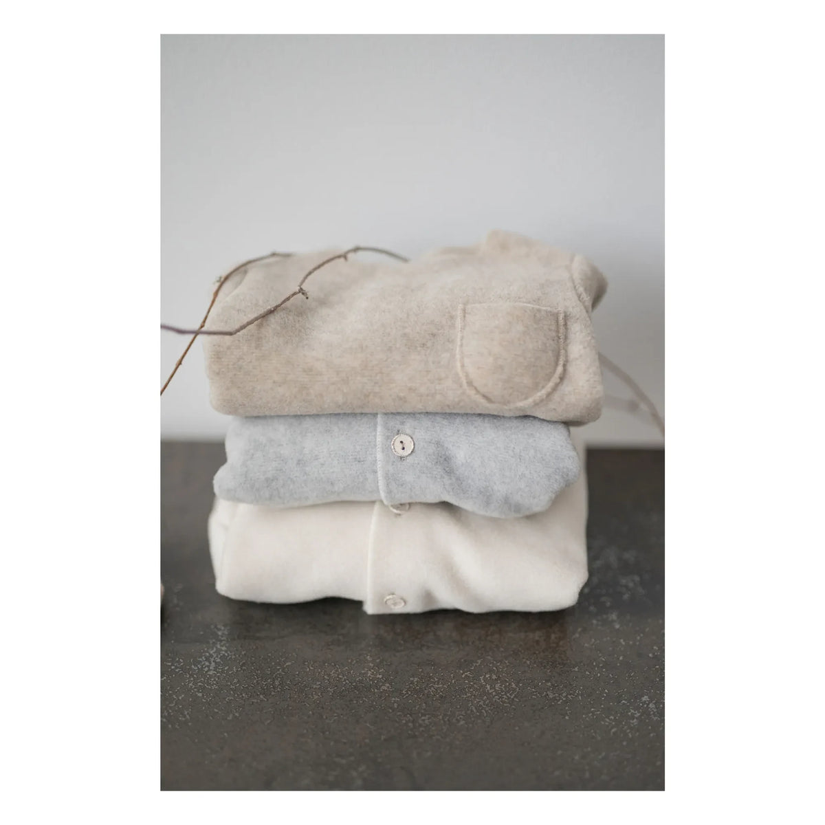 1+ in the family - Ayala Bamboo Jacket | Light Gray