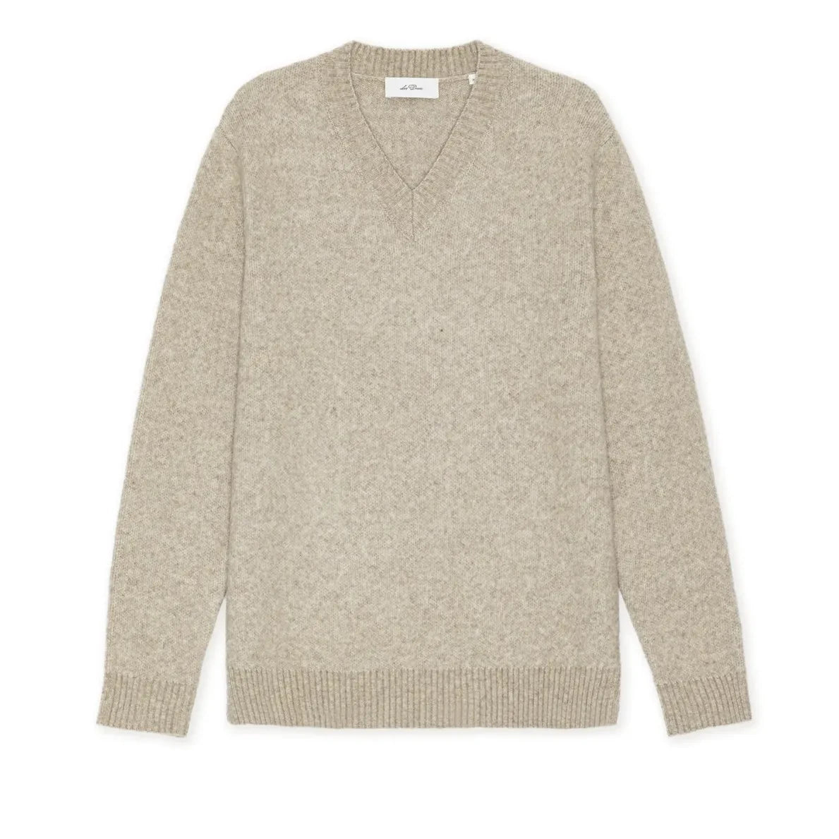 Les Deux - V-Neck Wool Sweater | Beige