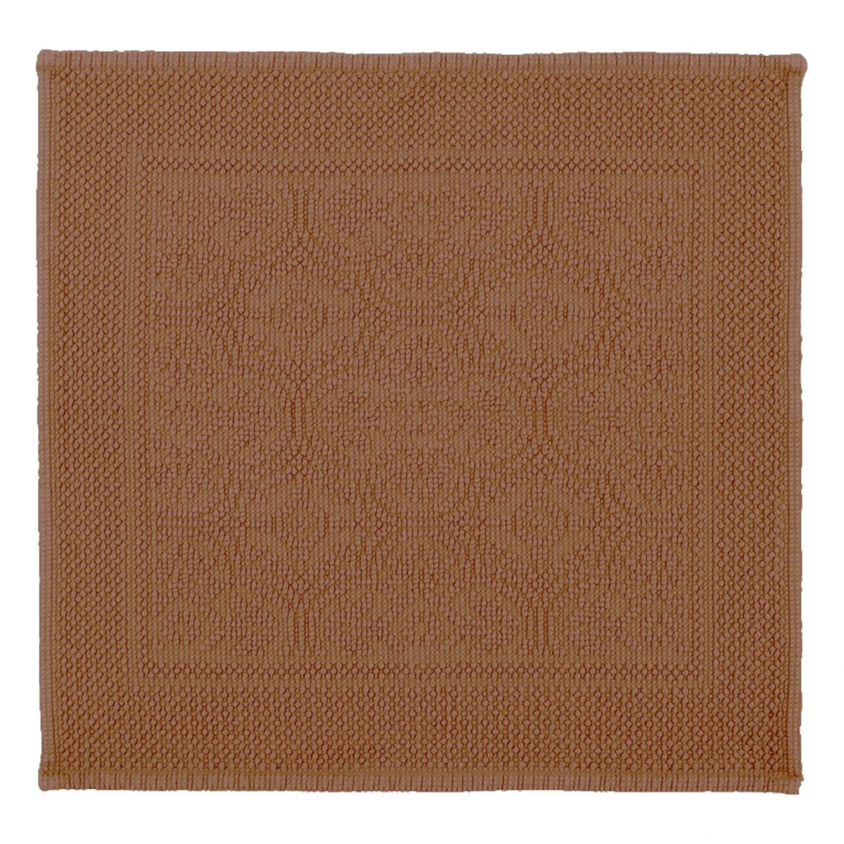 Haomy - Kymi Cotton Bath Mat | Mocaccino
