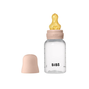 BIBS Baby Bottle Latex 1 Pack - Blush-Baby Bottles-Blush-150ml | Natural Baby Shower