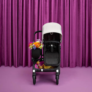 Bugaboo Donkey 5 Mono Pushchair - Black/Morning Pink-Strollers- | Natural Baby Shower