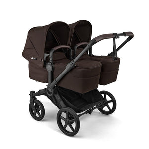 Bugaboo Donkey 6 Twin Stroller-Strollers-Cocoa Brown- | Natural Baby Shower