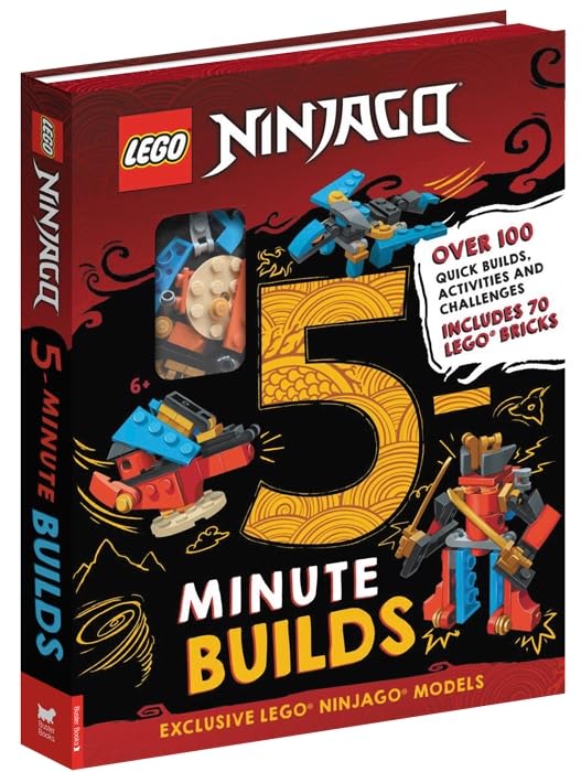 Buster Books - Lego Ninjago Figurine Toy English Activity and Story Book