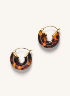Anni Lu - Big Swell Earrings | Amber